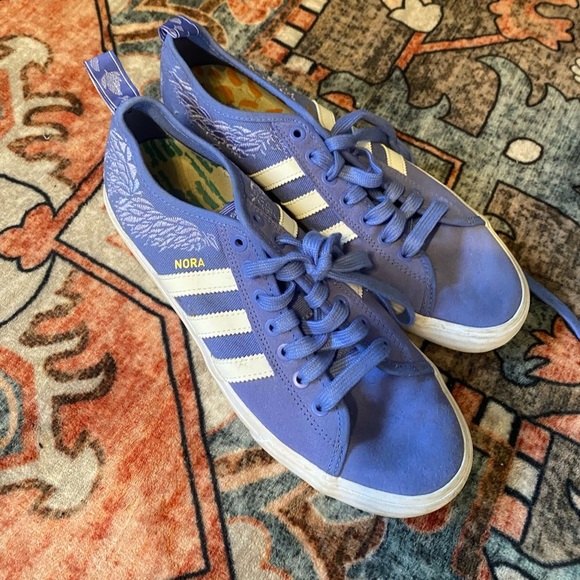 Adidas Matchcourt RX Nora Vasconcellos Real Lilac Sneakers Sz 9 - Picture 4 of 12